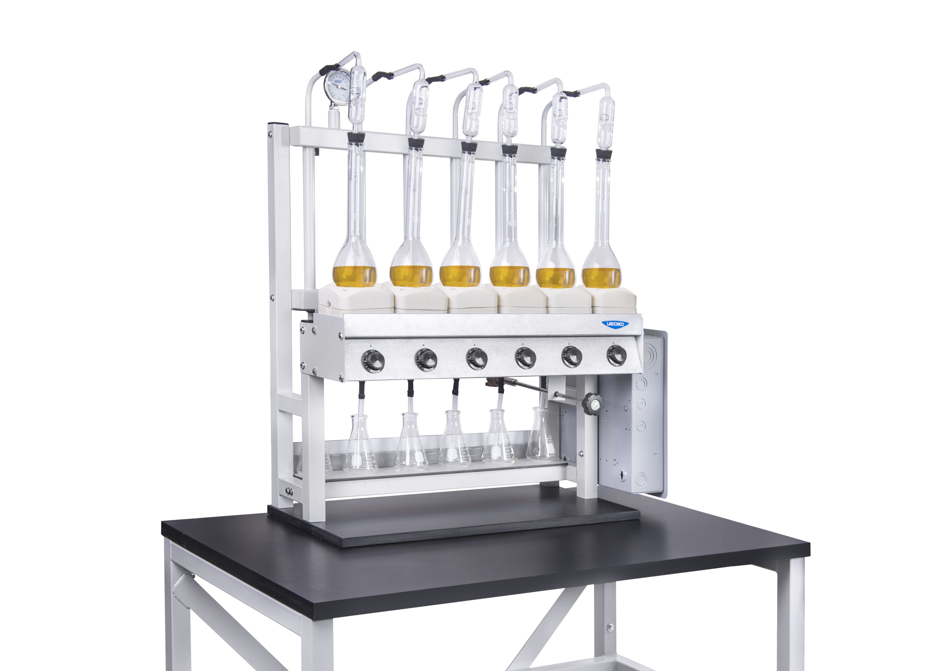 Equipos para Determinación de Grasa, Proteínas (Kjeldahl) y Fibras - Imagen 1